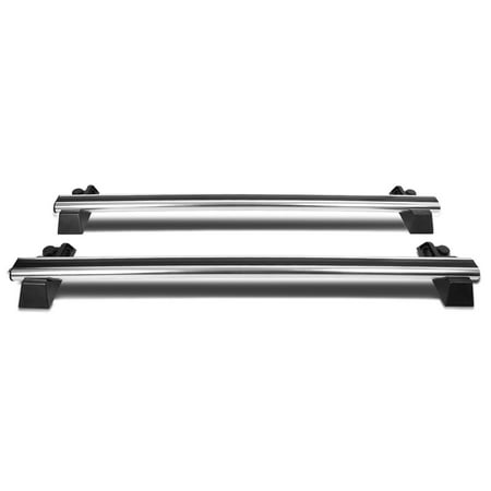 for 03-09 hummer h2 pair of aluminum oe style roof rack top cross bars w/ lock & keys 04 05 06 07 08