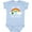 AE-Light Blue, variant on 1st Birthday Kiss Me Im One Boys or Girls Baby Bodysuit