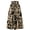Khaki, variant on jinghuiyue Womens Floral Print Tiered Midi Skirts High Waist Flowy Ruffle A-Line Casual Summer Skirt L