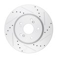 thumbnail image 2 of CCIYU Front Rear Drilled Slotted Brake Rotors + Ceramic Pads fit for 2007-2012 for Acura RDX, 2 of 5