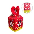 thumbnail image 4 of 6/24 piezas Disney Mickey Mouse Party Supplies Candy Box Baby Shower Kids Birthday Party Favors Gift Box Cajas de palomitas de maíz navideñas, 4 of 5