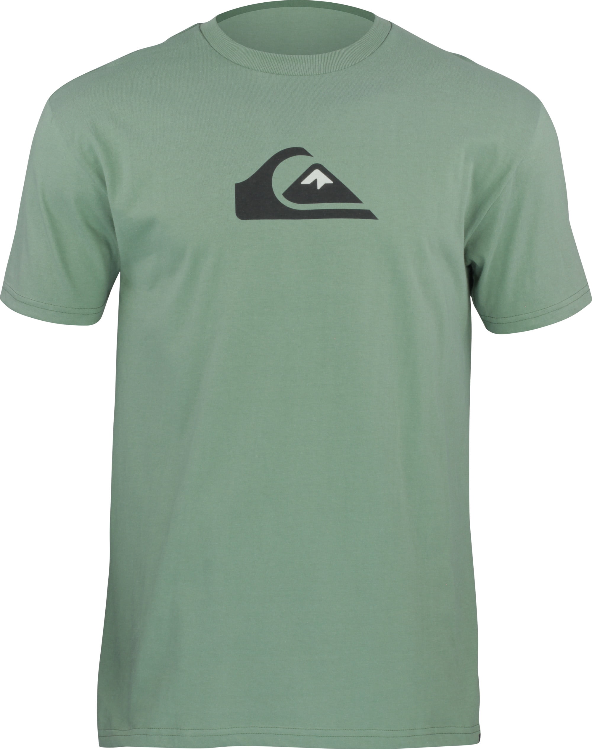 Quiksilver - Quiksilver Mens Short Sleeve Comp Logo T-Shirt - Agave ...