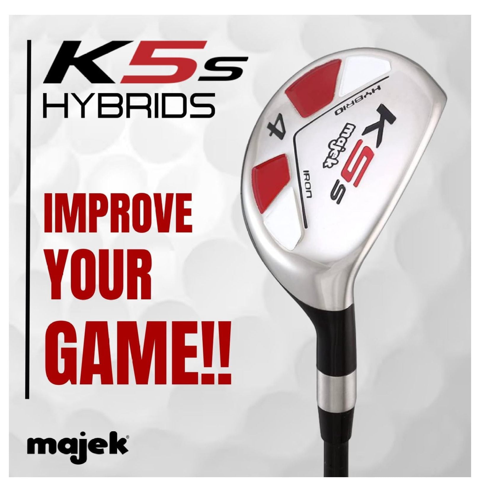 Golf All #4 Senior Flex Right Handed New Utility A Flex Club