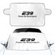 thumbnail image 1 of Exquisita cubierta para parasol de parabrisas delantero de coche para BMW E46 E90 E91 E92 E93 E60 E61 E62 E70 E87 E39 E28 E30 E34 E36 E53, accesorios exteriores, 1 of 4