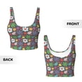 thumbnail image 4 of Yiaed Daisies Flowers Print Ladies Waistcoat Women Sports Vest Vest Sports Women Sports Top Yoga Vest for women-X-Large, 4 of 8