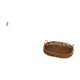 thumbnail image 5 of Organizador de ganchos de pared plegable para armario de baño y con cesta tejida de mimbre, frutero ovalado, organizador de cocina, cest, 5 of 8