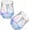 2pcs colorful, variant on Stemless  Glass Set Of 2,10Oz Iridescent Glassware Dishwasher Safe,Spill-Proof Design Modern Colored Tumblers for Red ,,,, gifts