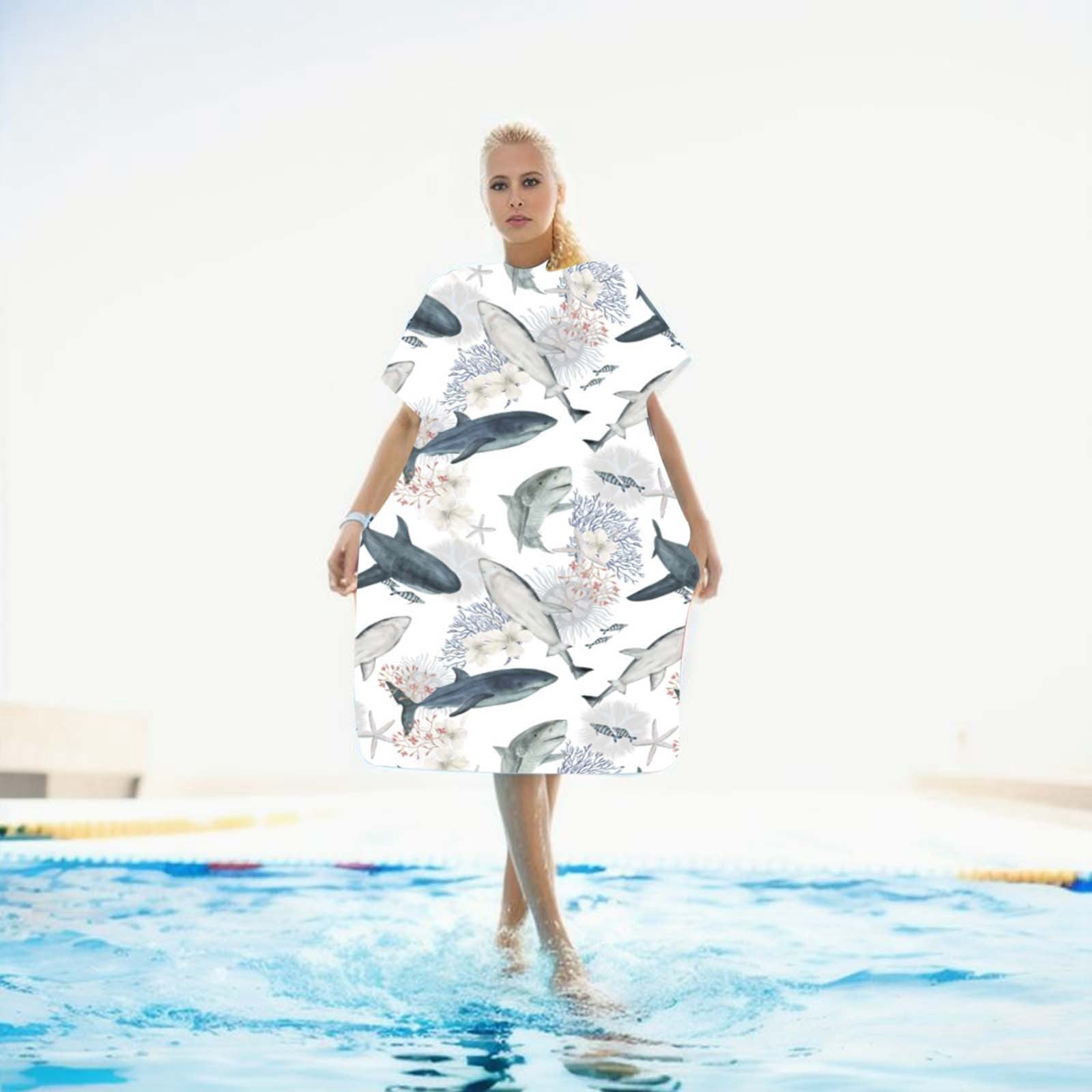 Adult Hooded Bath Towel Microfiber And Cape Beach Kuwait Ubuy