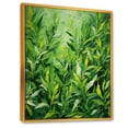 thumbnail image 2 of Designart "Tales of Tarragon Herbs I" Floral Framed Wall Art - Traditional Green Herbs Entryway Framed Wall Art, 2 of 6