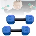 thumbnail image 2 of Miniature Baby Dumbbell Creative Miniature Plastic Dumbbells For Babies Toy, 2 of 5