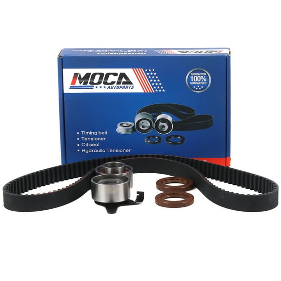 MOCA AUTOPARTS Timing Belt Kit Fit for 2001-2002 Kia Rio 1.5L & 2003-2005 Kia Rio 1.6L