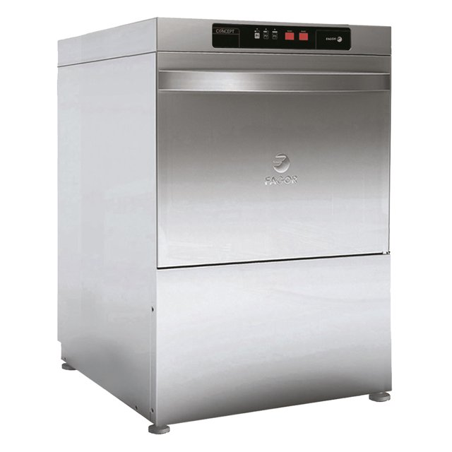 5O7O MD-GW-HTB22P High Temp Rack Undercounter Glass Washer w/ (22) Racks/hr Capacity, 208-230v/1-3ph