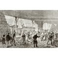 thumbnail image 2 of Cases Of Tea Being Unloaded From A China Clipper At The London Docks In 1868 From Lunivers Illustre Published In Paris, 2 of 2