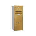thumbnail image 1 of Salsbury Industries Recessed USPS 4 Door Rear Load 4C Horizontal Mail Center with 1 Parcel Locker, 1 of 4