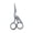 Silver, variant on 3 Pack Arolly Embroidery Scissors 4.5-inch Small Sewing Scissors Retro Style Craft Scissors for Art Needle Work -Sliver, Gold, Brown