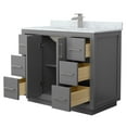 thumbnail image 5 of Wyndham Collection Wcf1111-42S-Nat-Mxx Icon 42" Free Standing Single Basin Vanity Set -, 5 of 7