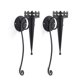 thumbnail image 1 of 2 Black Wall Mounted Sconces, Wall Mounted Sconce Holder,, 1 of 5