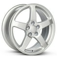 thumbnail image 3 of Road Ready Wheels Aluminum 17" x 7" Wheel Automotive Rim for 2005 - 2009 Pontiac G6 5 Lug Silver Fits R17 Tire, 3 of 5