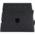 thumbnail image 3 of Firefly Hope Practical Lightweight Portable Plastic Threshold Ramp - 27*25*7cm Black for Easy Access, 3 of 4