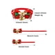 thumbnail image 3 of Pajarita para gatos, cuello de moda para fiestas, para cachorros pequeños, medianos y grandes, atuendo festivo para fiestas, disfraz, 3 of 5