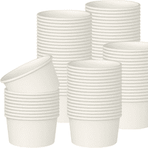 SOPARO 100/200/300/500/1000 PCS 10/12 Oz Ice Cream Paper Cups, Batch Disposable Solid Color Paper Dessert Bowls for Snacks, Sundaes, Party Giveaways, Ice Cream Bar Supplies Factory (10oz,1,000 PCS)