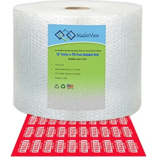 Uboxes Foam Wrap Roll 12 Wide x 50' ft 1/16 Thickness Perforated 12