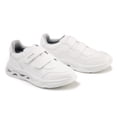 thumbnail image 4 of Yuyin tenis escolar blanco para niño con doble velcro y suela antiderrapante, 4 of 5