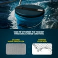 thumbnail image 6 of Galvanox 2-Pack Mesh Lid for 5 Gallon Bucket, Compatible with Yeti Loadout Buckets - Boat Trash Can Covers for Fishing and Boating (Black), 6 of 9