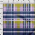 thumbnail image 2 of oneOone Polyester Lycra Fabric Madras Check Printed Fabric 1 Yard 56 Inch Wide, 2 of 4