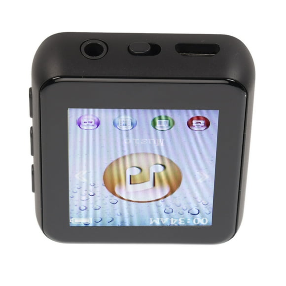 Lecteur MP3 BT, Lecteur de Musique MP3 Portable 8G avec Écran Tactile Complet de 1,8 Pouces, Lecteur de Musique Numérique HiFi Sans Perte avec Podomètre et Haut-Parleur, avec Liseuse