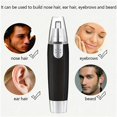 thumbnail image 2 of 1pc Nose And Ear Hair Trimmer, Portable Electric Professional Painless Eyebrow And Facial Hair Trimmer For Men And Woman (No Battery), 2 of 4
