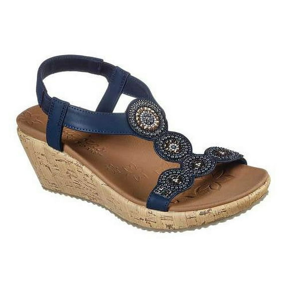 Skechers Beverlee Date Glam Wedge Sandal (Women's)