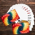 thumbnail image 2 of Karbd Playing Cards Deck Standard Bridge Size Plastic Laminated Coating Cards Pack Of 2 | For Adult - Traditional Rummy Game Playing Cards With Box | Aesthetic Multicolour, 2 of 5