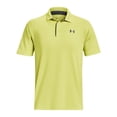 thumbnail image 4 of Polo de Golf Under Armour para Hombre Estándar Tech Amarillo Lima, 4 of 5