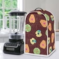 thumbnail image 5 of HELLHERO Abstract Floral Pattern Dust Cover 1pc Food Processor Cover Polyester Easy to Clean for Kitchen Counter Hand Strap, 5 of 6