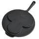 thumbnail image 5 of Sartén para Panqueques Hierro Fundido Antiadherente 3 Tazas Estufa Gas Utensilios Inducción, 5 of 9