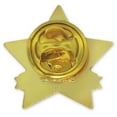 thumbnail image 3 of PinMart's 11 Year Service Award Star Corporate Recognition Dual Plated Lapel Pin, 3 of 3