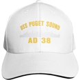 thumbnail image 1 of USS Puget Sound Ad 38 Baseball Cap Men - Classic Dad Hat Adjustable Plain Hat, 1 of 7