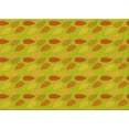 thumbnail image 1 of Ahgly Company Machine Washable Indoor Rectangle Transitional Neon Yellow Green Area Rugs, 5' x 7', 1 of 7