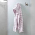 thumbnail image 6 of Striped Cotton Hair Towel Wrap for Women – Anti-Frizz Super Absorbent Quick Drying Hair Turban for Wet Hair Purple, 6 of 6