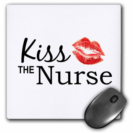 3drose kiss the nurse humorous funny nurses day gifts flirty red