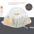 thumbnail image 3 of Kitchen Details Sanitized 3 Pack Reusable Cotton Mesh Produce Bags, 3 of 12