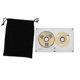 thumbnail image 1 of Reel to Reel Blank Cassette Tape 50 Minutes Normal Bias Double Sided Metal Sound Recording Cassette Tape with Transparent Box Gold, 1 of 4