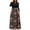 Deep Red, variant on Christmas Dresses for Women Women's Fashion Casual Christmas Print Round Neck Long Sleeves Oversized Dress for Christmas Party,Beige,L