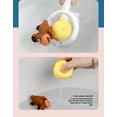 thumbnail image 4 of Baby bath water toy - Baby Bath Toys for Babies 6-12 Months,6 Pcs Bathtub Toy Set with Magnetic Fishing Game,Floating Toy,Shower Beach Pool Toy Gift for Infant Kid(Magnetic Fishing 3-Piece Set), 4 of 5