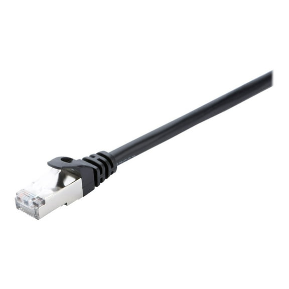 V7 CAT6 STP Network (RJ45 m/m), Black 14ft