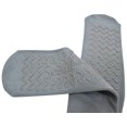 thumbnail image 3 of Ultra Soft Non-Slip Grip Slipper Socks, Gray - Fall Injury Prevention Hospital Sock for Safety, Comfort and Warmth - All Around Tread Pattern, 3 of 4