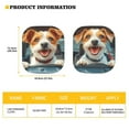 thumbnail image 5 of KUIFORTI Cute Dog Windshield Sun Shade 2-Piece Foldable Car Front Window Sunshade, Automotive Window Sunshades UV Ray Reflector Visor Shield Cover, 5 of 5