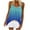 Blue, variant on Sexy Tops for Women Summer Fashion Womens Summer Round-Neck Sleeveless Print Casual Camistop Blouse T Shirts for Women Fashion Women Blouses and Tops Fashion Womens Summer Tops and Blouses