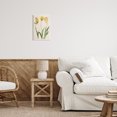 thumbnail image 3 of Stupell Industries Three Tulip Sprigs Botanical & Floral Painting Unframed Art Print Wall Art, 10 x 15, 3 of 7